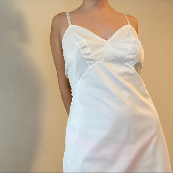 Vintage White slip bustier dress - Picture 2 of 3